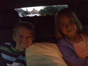 collecting aunty Karen at 0430