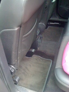 clean footwell