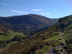 valley to Ullswater valley to Ullswater