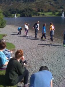 by the lake by the lake