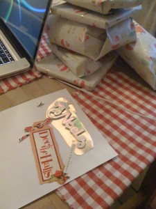 gifts & Lily's collage
