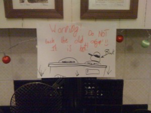 Lily's warning sign